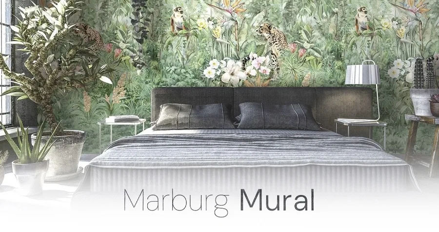 honpo marburg mural wallpaper